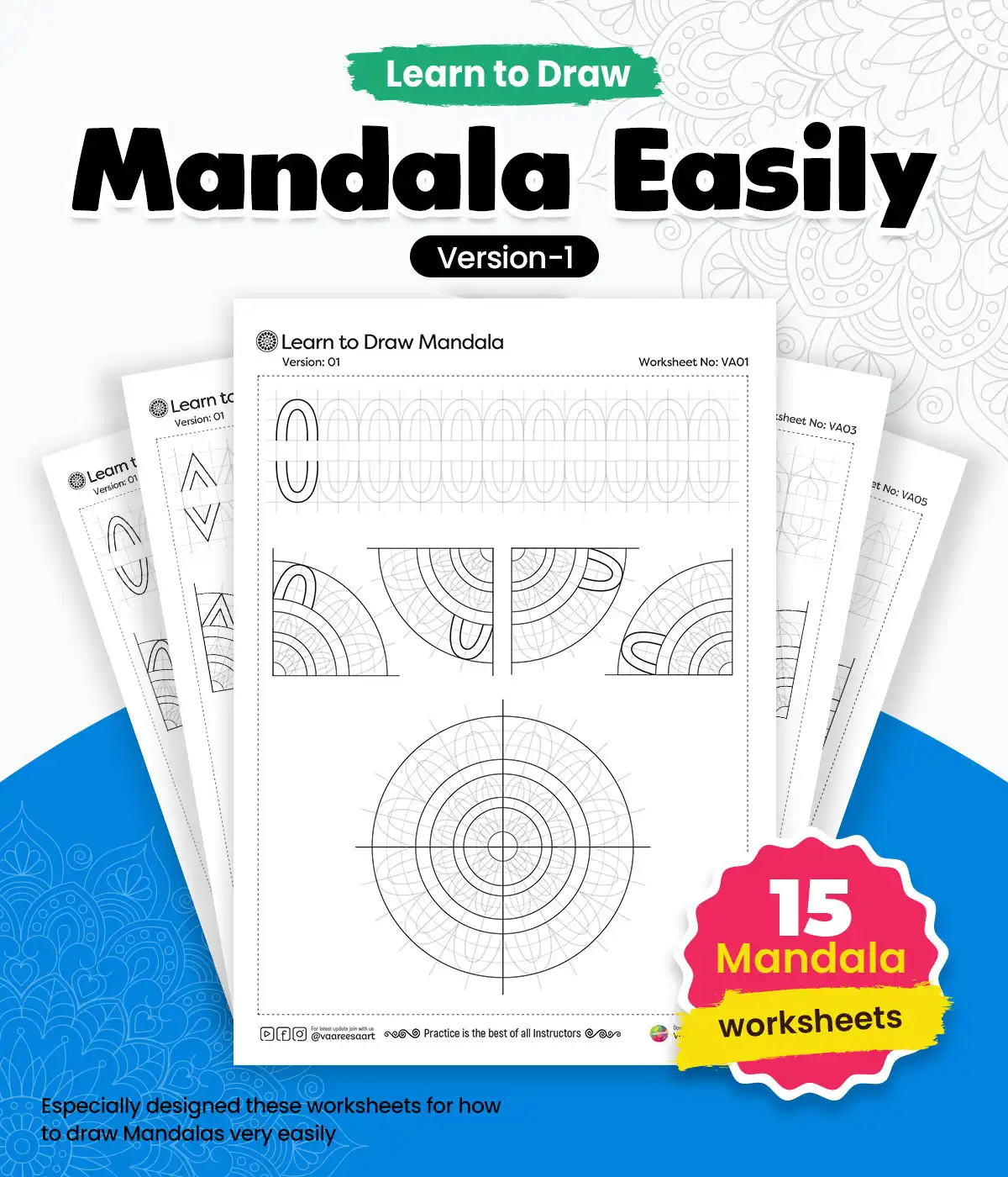 Learn to Draw Mandala V1