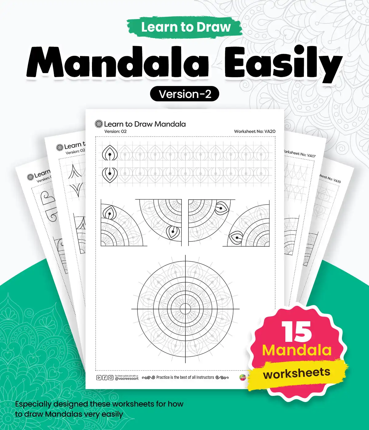 Learn to Draw Mandala V2