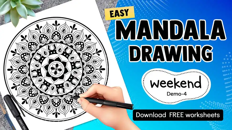 Easy Mandala Drawing